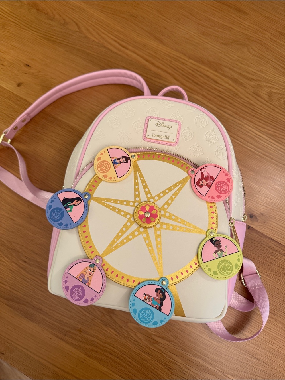 Disney Princess Loungefly Carousel Backpack Rare and in Great Condition!